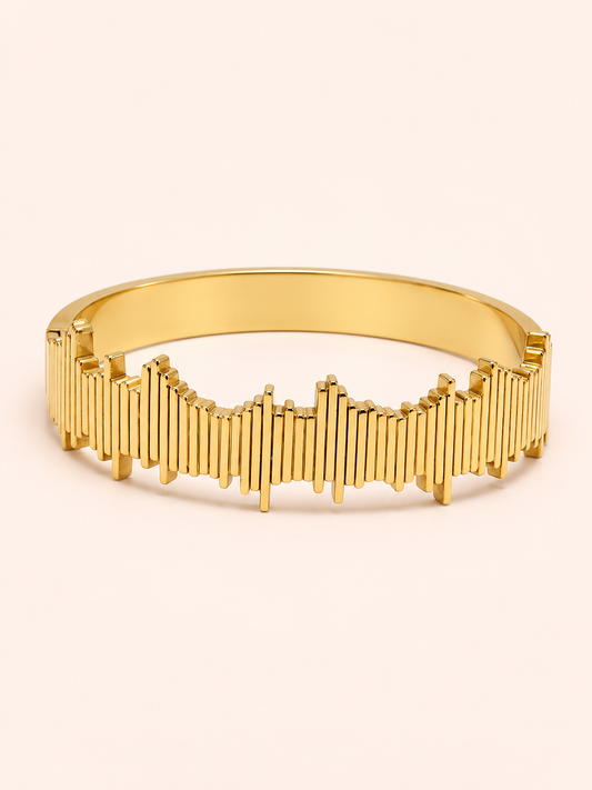 Frequency Bangle Bracelet