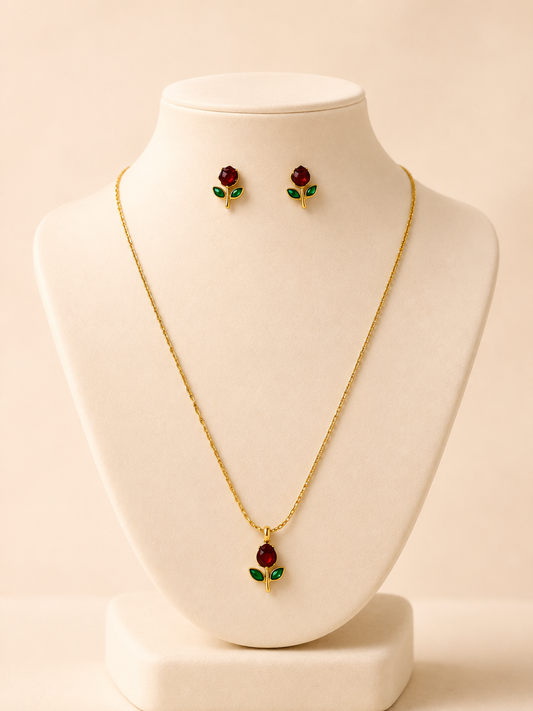 Crimson Tulip Set