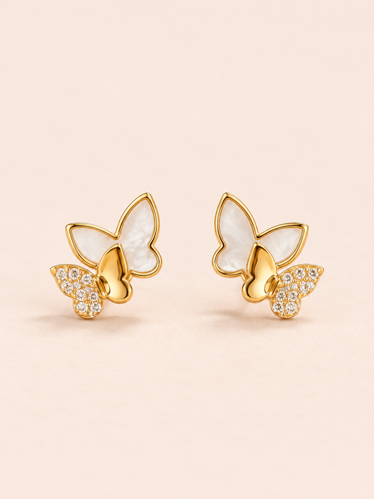 Golden Flutter Earrings