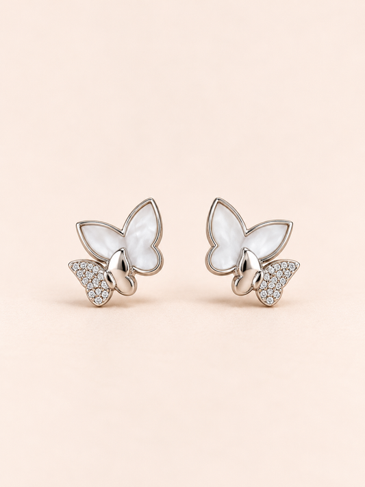 Pearly Flutter Earrings