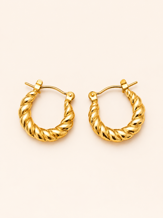 Small Twisted Hoops