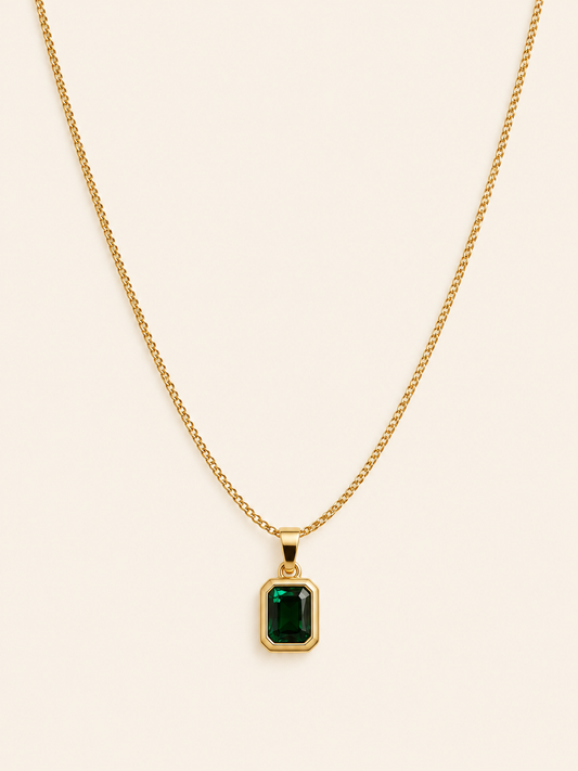 Emerald Edge Pendant