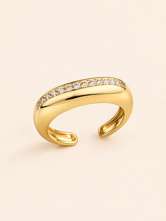 Bubbly Cuff Ring