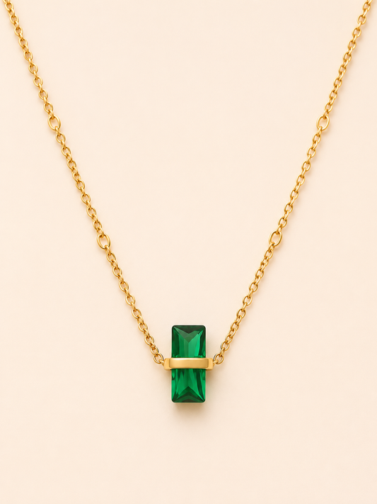 Jade Bar Necklace