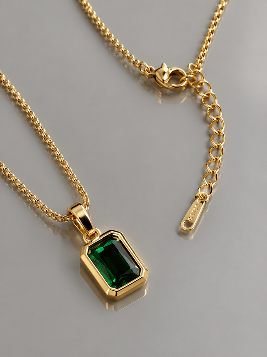 Emerald Edge Pendant