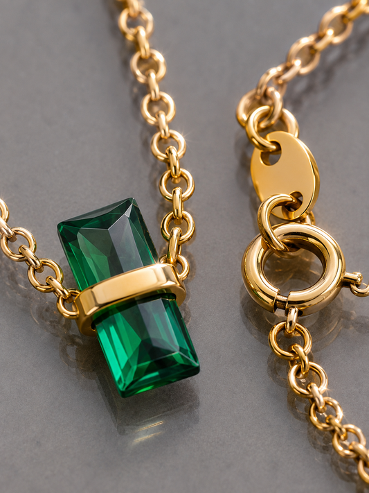 Jade Bar Necklace