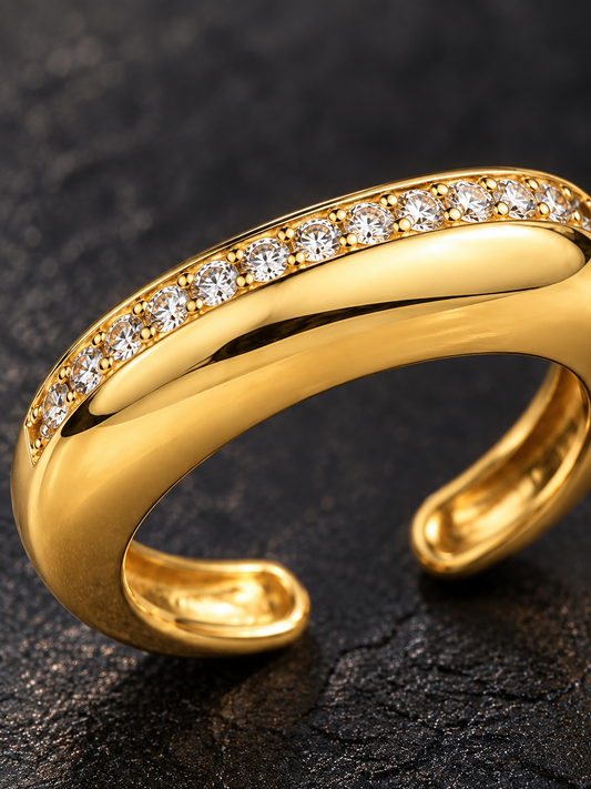 Bubbly Cuff Ring