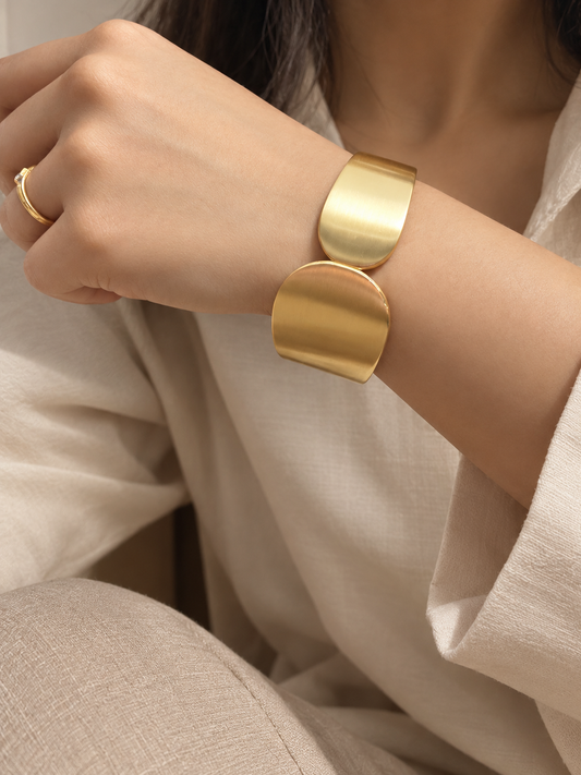 The Golden Fold Cuff