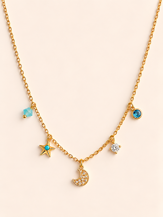 Celestia Charm Necklace