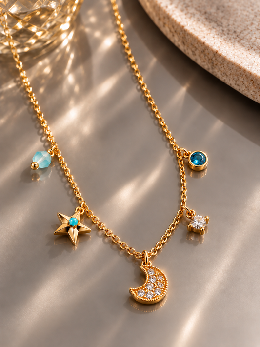 Celestia Charm Necklace