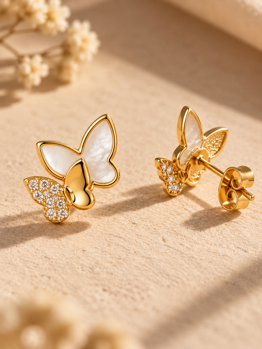Golden Flutter Earrings