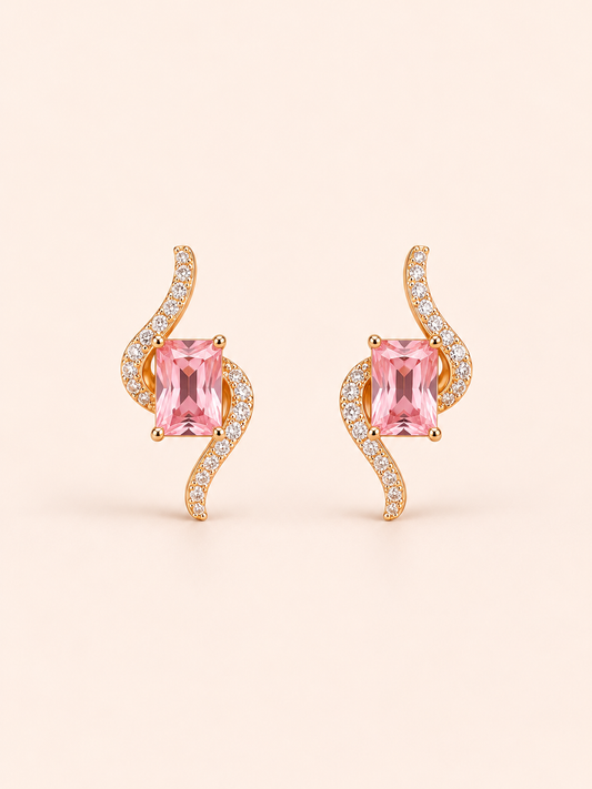 Pink Elara Earrings