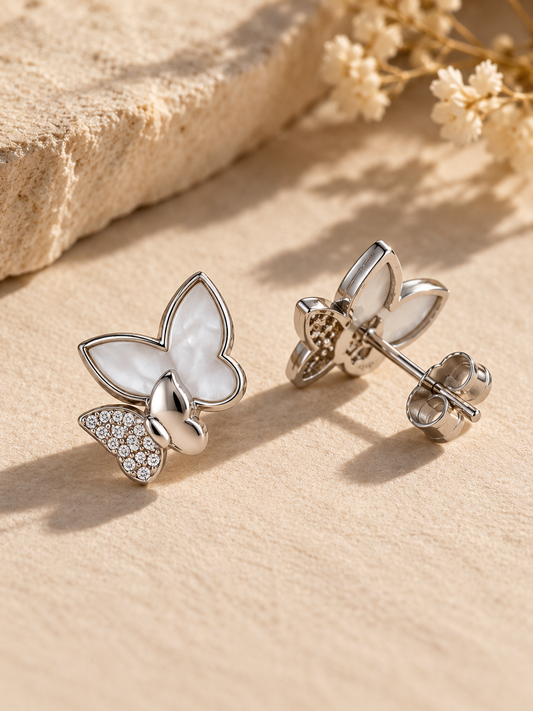 Pearly Flutter Earrings