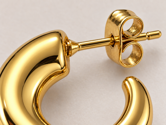 The Golden Arc Hoops